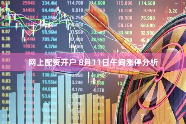 网上配资开户 8月11日午间涨停分析